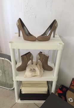 Bcbg matching heel an boot set