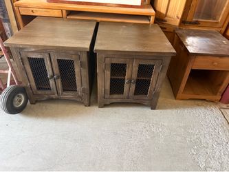 Two end table and Lon side table