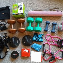 Variety of Exercise Equipment 