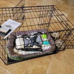 30" Foldable Dog Crate.  Dog Kennel.  Puppy Crate. New In Box 