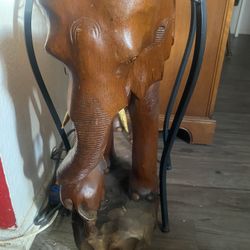 Elefante De Madera