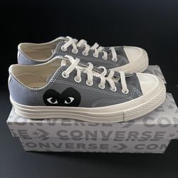 CdG PLAY x Converse Women's Chuck Taylor All Star Peek-A-Boo Low-Top Sneakers
