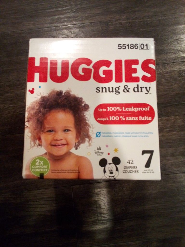 Huggies Size 7 New $20