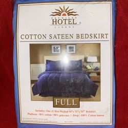 Premiere Hotel Linens Cotton Sateen Size Full Bedskirt