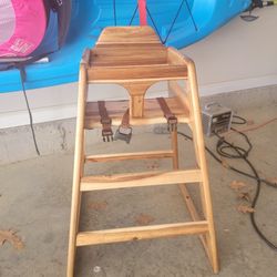Wooden Highchair 