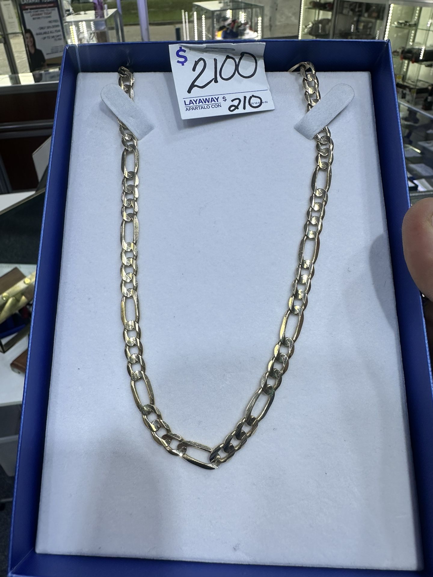 10kt Figaro Necklace