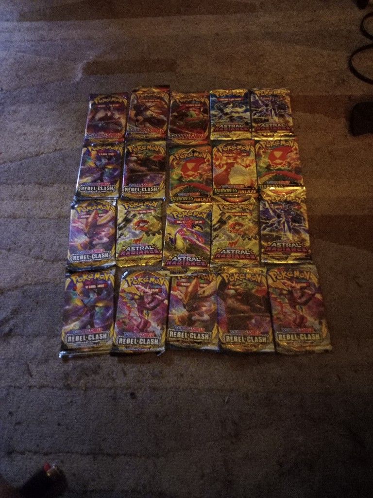 Pokemon Booster Trading Cards