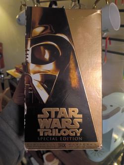 Collectors VHS STAR WARS 3 VIDEOS
