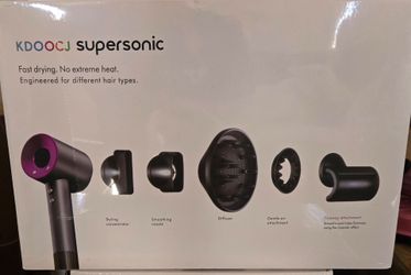 KDOOCJ Supersonic Hair Dryer with Attachments