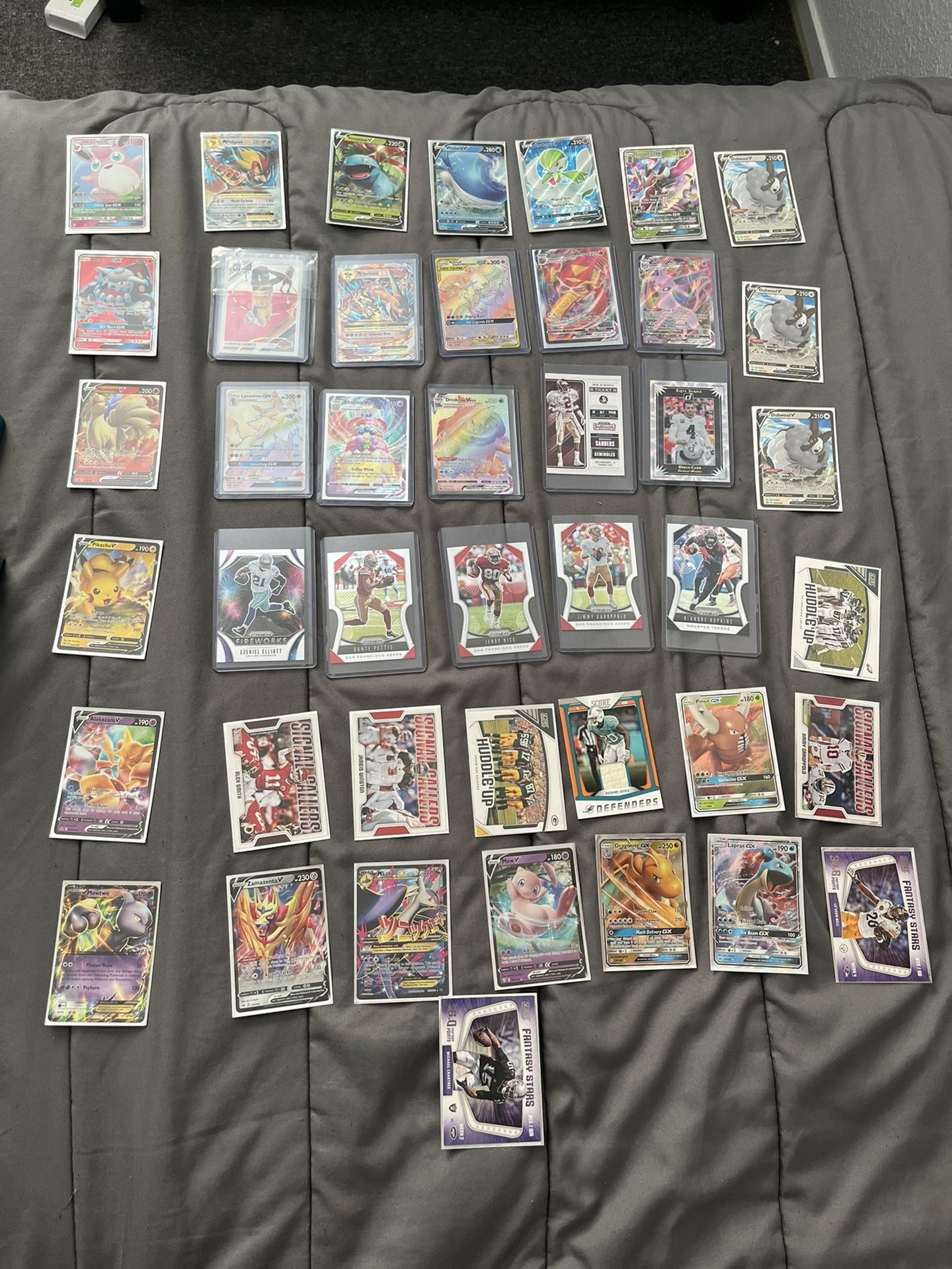 Pokémon Cards, NFL Cards, Basketball Cards