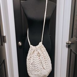 Crochet Shell Stitch Bag Hand Made