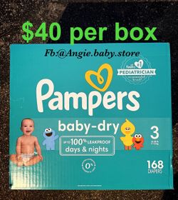 Pampers baby dry size 3