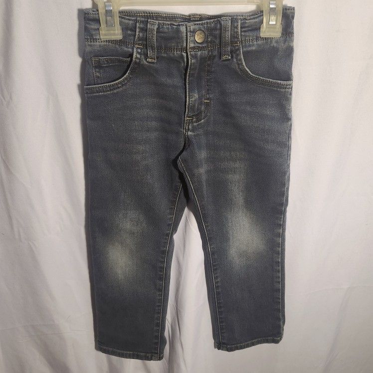 Lee Blue Classic Straight Jeans