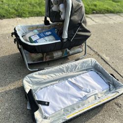 Bassinet And Changing Table