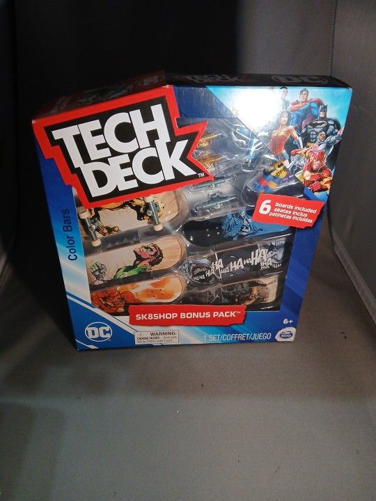 Yech Deck Dc Comics 6 Boards Set