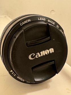 Canon lens ef 50mm 1.4