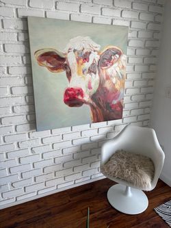 Large 3D textured canvas