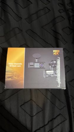 3 channels 4k dash cam
