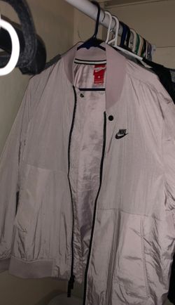 Pink nike jacket size L