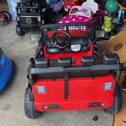 Keep Power wheels And Bumper Cars