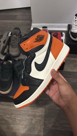 New Jordan 1 shat backboard Sz 11 Og box read description