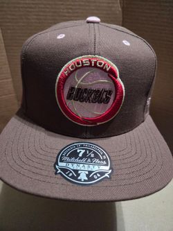 Houston Rockets 7 1/2 Mitchell & Ness Dynasty Fitted Hat
