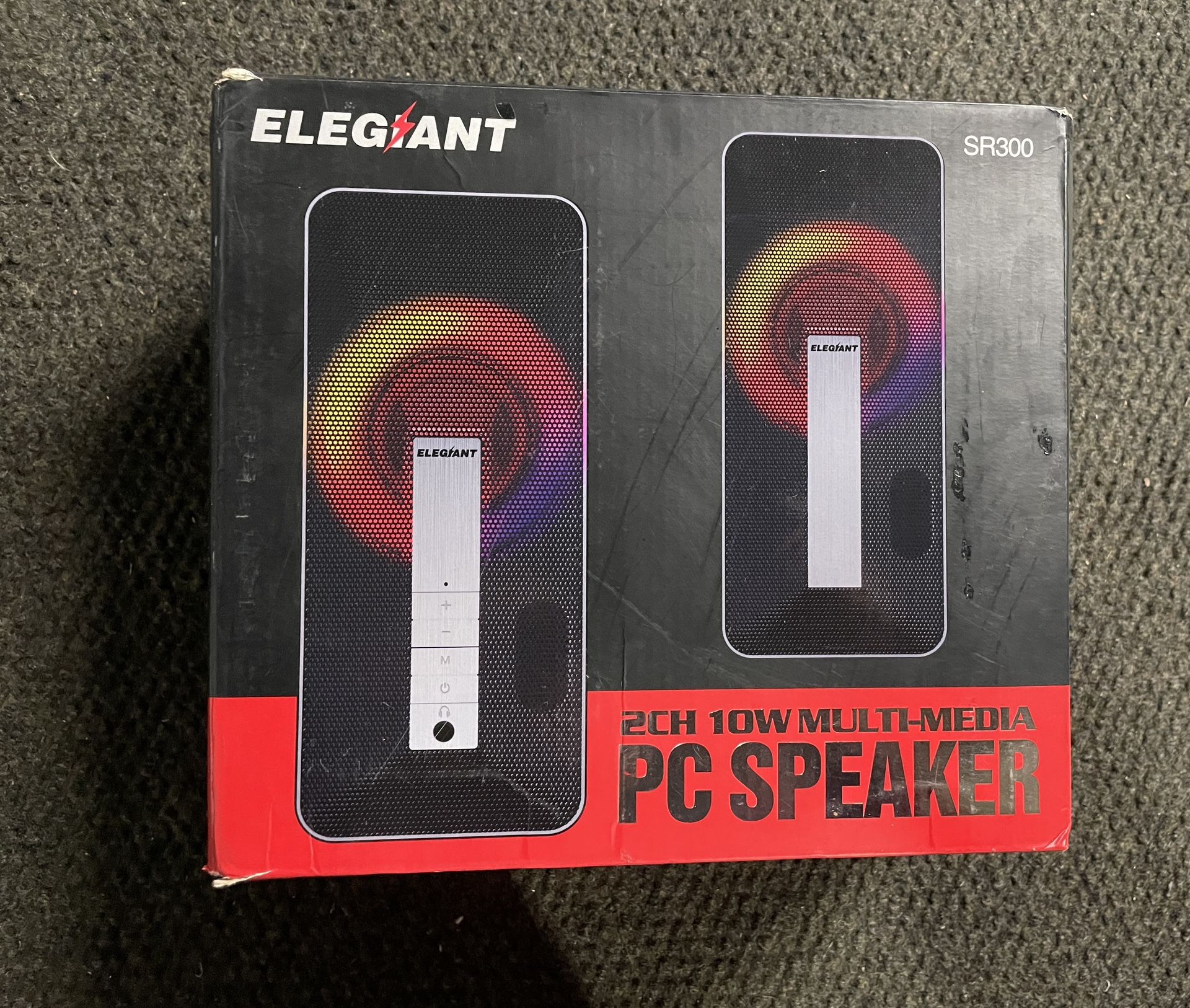ELEGIANT PC USB + Bluetooth Speaker System 