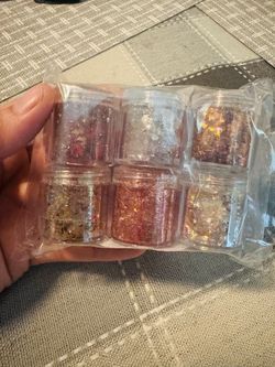 Nail Glitter! 6 pack! Brand new!