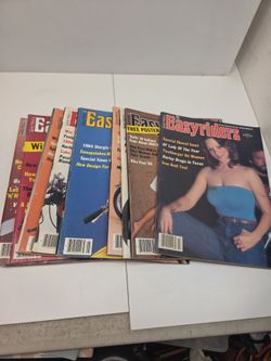 Easyrider 1980s magazines