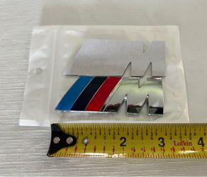 BMW M Sport Badge Metal 3 Inch NEW