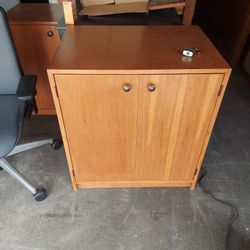 Wooden Cabinet.