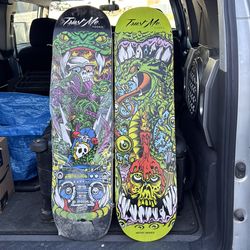 Dirty Donny Artist series skateboard decks