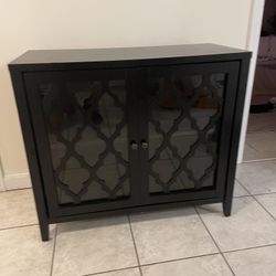 Chest With Glass Doors 