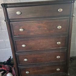 Brown Five door Cabinet