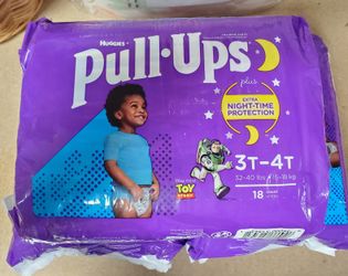 Pull ups 3t-4t 18count