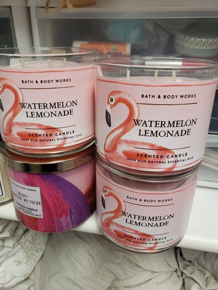 Bath And Body Candles