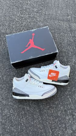 Jordan 3 White Cement 