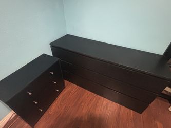 6 Drawer Dresser & Small 3 Drawer Dresser