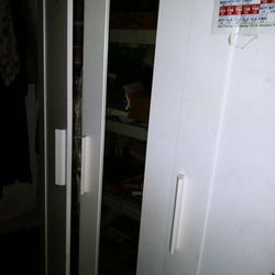 Wardrobe Armoire Storage Cabinet White