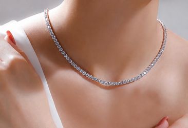 Collar plata ley 925