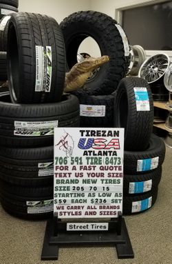 205 70 15 BRAND NEW TIRE TIRES $59 EACH $236 SET
