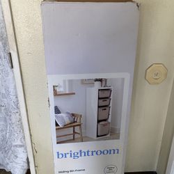 sliding bin Frame