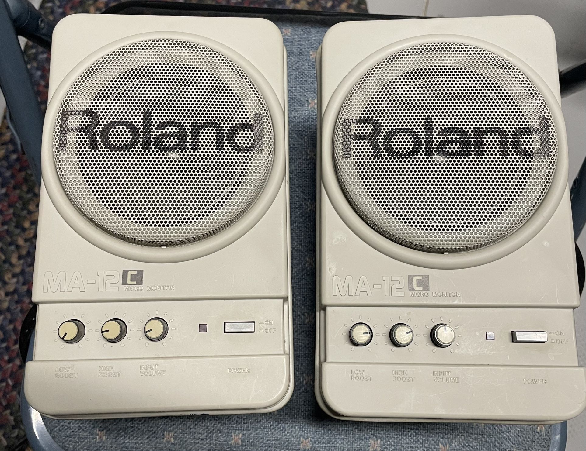 Roland MA-12C Monitor Micro | Speaker Stereo Powered Pair Rental