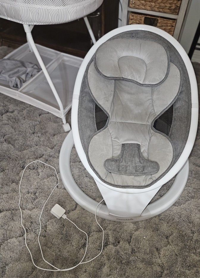 Bluetooth Enabled Infant Baby Swing