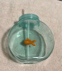 Goldfish bowl  drinking cup