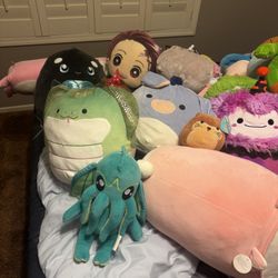 Plushies For Sale. Willing To Sell All For Cheap