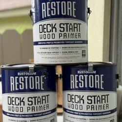      Deck Start Wood Primer Home Improved Exterior Backyard Paint Painting 