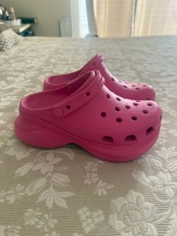 Crocs Bae clock pink