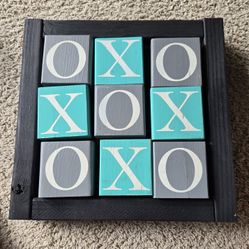 Wooden Tic Tac Toe