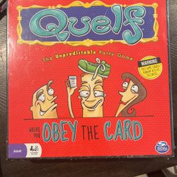 Board Game Quelf Obey The Card